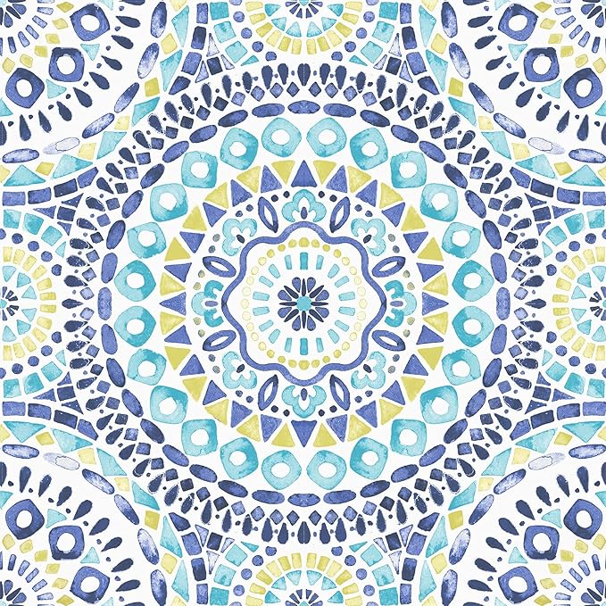 LVTXIII Outdoor Deep Seat Cushion Patio Seat and Back Cushion Set Seasonal Chair Cushion with Removable Cover and Adjustable Buckle for Home and Garden, 24"x24"x4", Delancey Lagoon-VerdiqueGarden