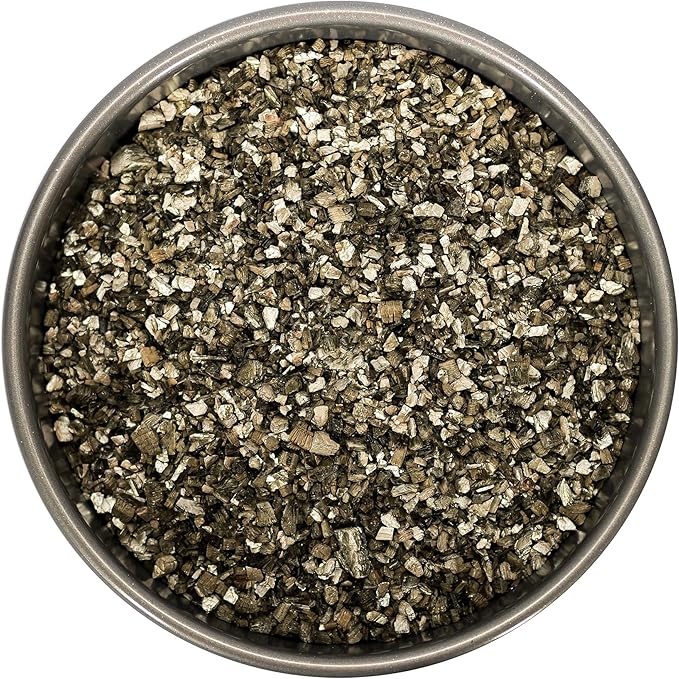 Premium Horticultural Organic Vermiculite by GARDENERA - Medium Grade - Natural Soil Additive for Potted Plants - Orchids - Hydroponics - Terrariums (8 Quart)-VerdiqueGarden