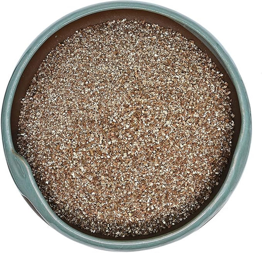 10QT Horticultural Vermiculite Bulk, Organic Vermiculite for Plants, Course Grade Vermiculite for Gardening, for houseplants, for Mushrooms, to Maintain Soil Moisture and Plant Growth(2-4mm)-VerdiqueGarden