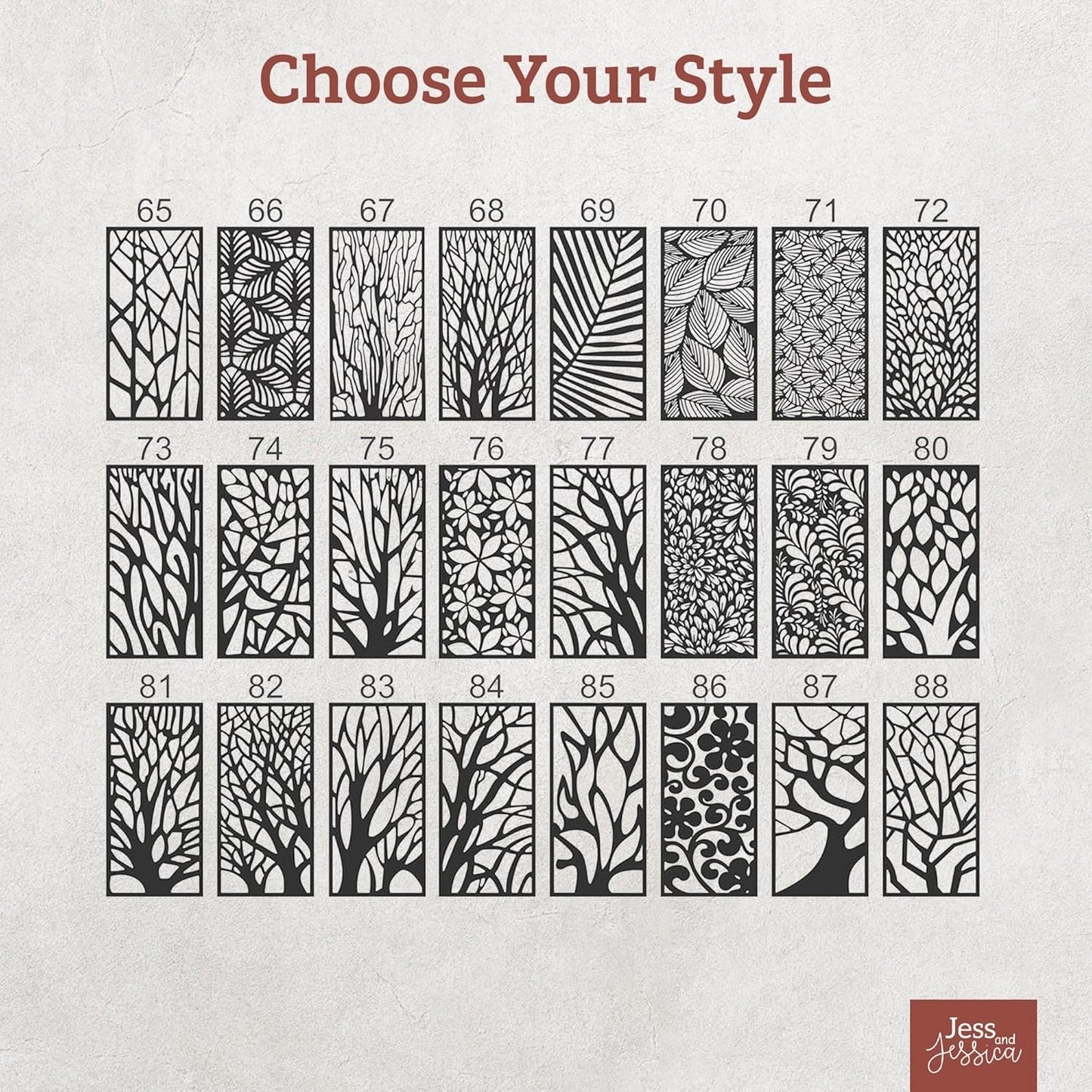 Lattice Panel with an Aztec Decorative Design MDF Home & Yard Décor - Wall Panel - Privacy Screen - Trellis - Indoor and Outdoor Use-VerdiqueGarden