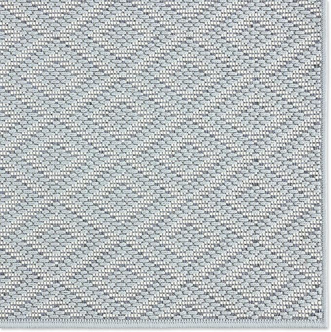 Home Dynamix Tripoli Lydia Indoor/Outdoor Area Rug 7'10"x10'2", Modern Blue-VerdiqueGarden