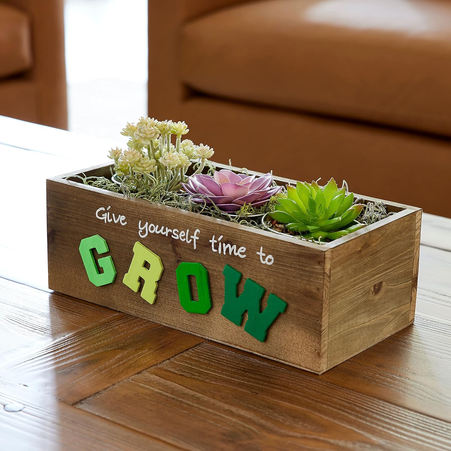 12” Wood Pallet Bin by Make Market - Rustic Crate Boxes for Storage, Decorative Display, Arts & Crafts, Made of 100% Wood - Bulk 4 Pack-VerdiqueGarden