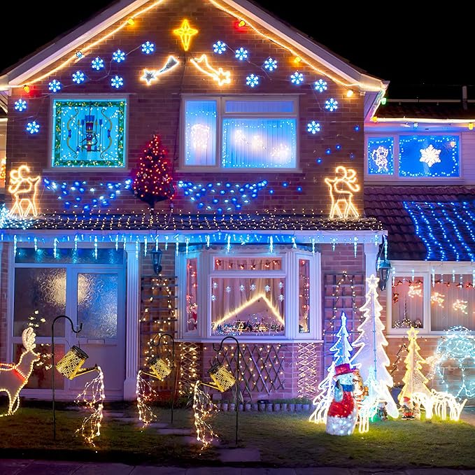 Otdair Solar Watering Can with Lights, Outdoor Garden Decor Waterproof Solar Garden Lights for Outdoor Pathway Yard Lawn Patio Party Decorations Gifts for Mom Grandma Birthday-VerdiqueGarden