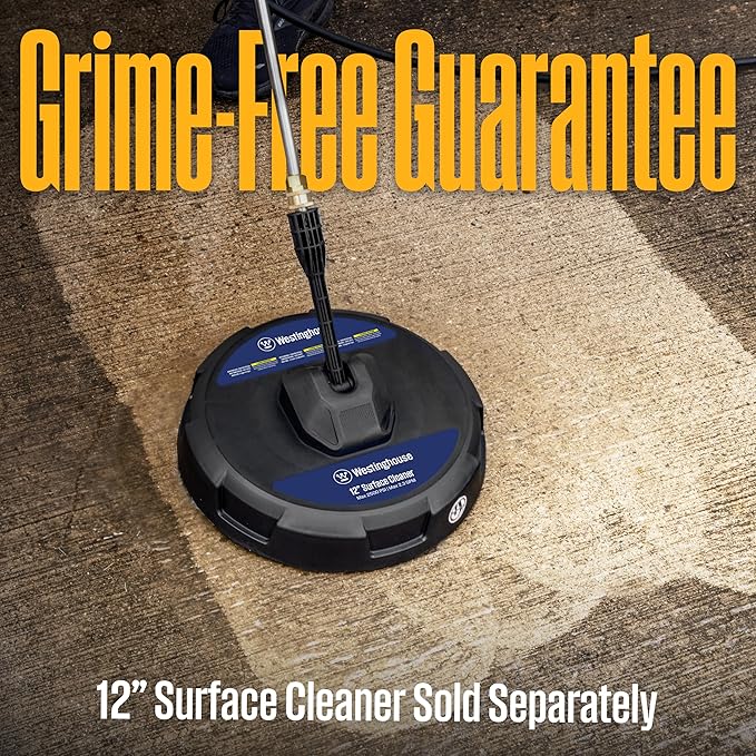 Westinghouse ePX3100 Electric Pressure Washer, 2300 Max PSI 1.76 Max GPM with Anti-Tipping Technology, Onboard Soap Tank, Pro-Style Steel Wand, 5-Nozzle Set, for Cars/Fences/Driveways/Home/Patios-VerdiqueGarden