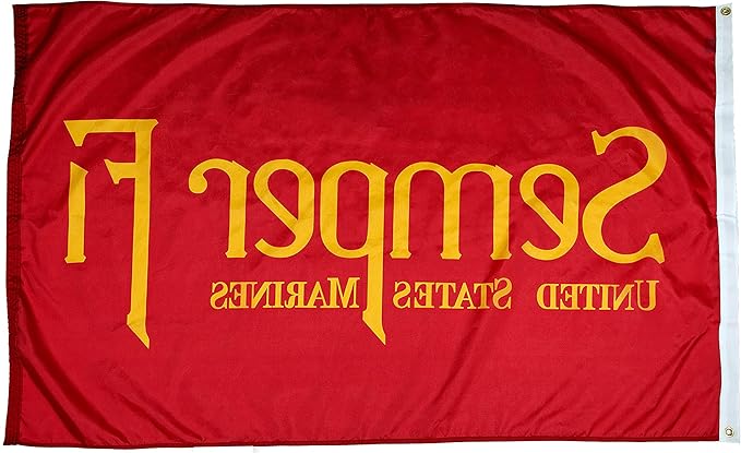 FlagSource Semper Fi Nylon Military Flag, Made in The USA, 3x5'-VerdiqueGarden