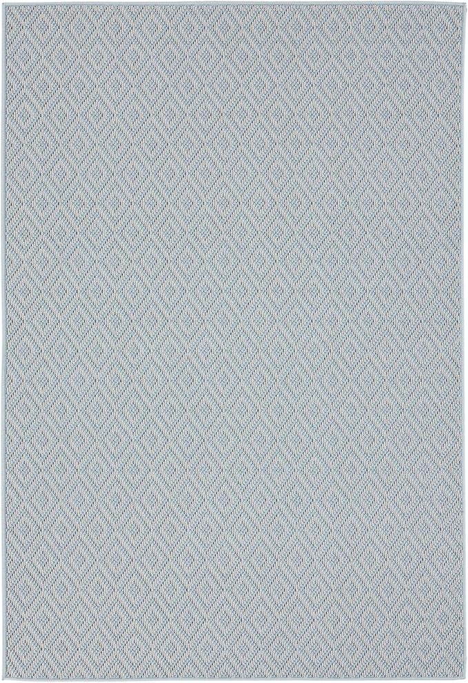 Home Dynamix Tripoli Lydia Indoor/Outdoor Area Rug 7'10"x10'2", Modern Blue-VerdiqueGarden