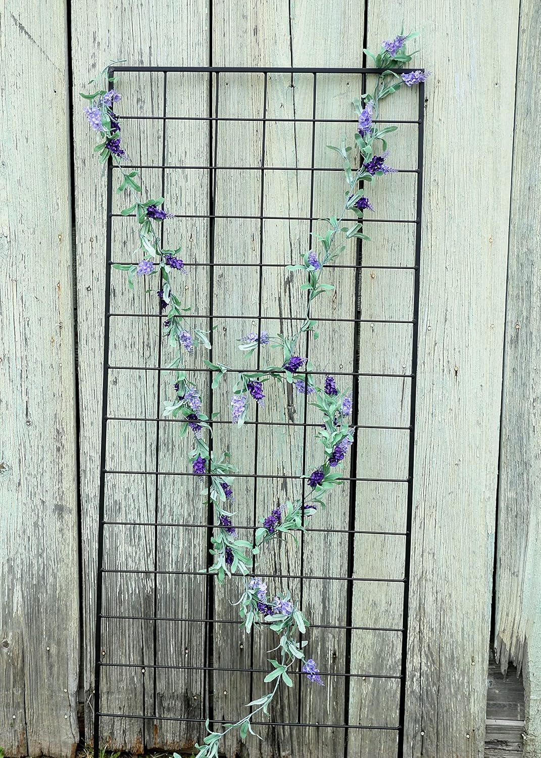 American Garden Works STNMB Narrow Screen Trellis, Black 64.25"H-VerdiqueGarden