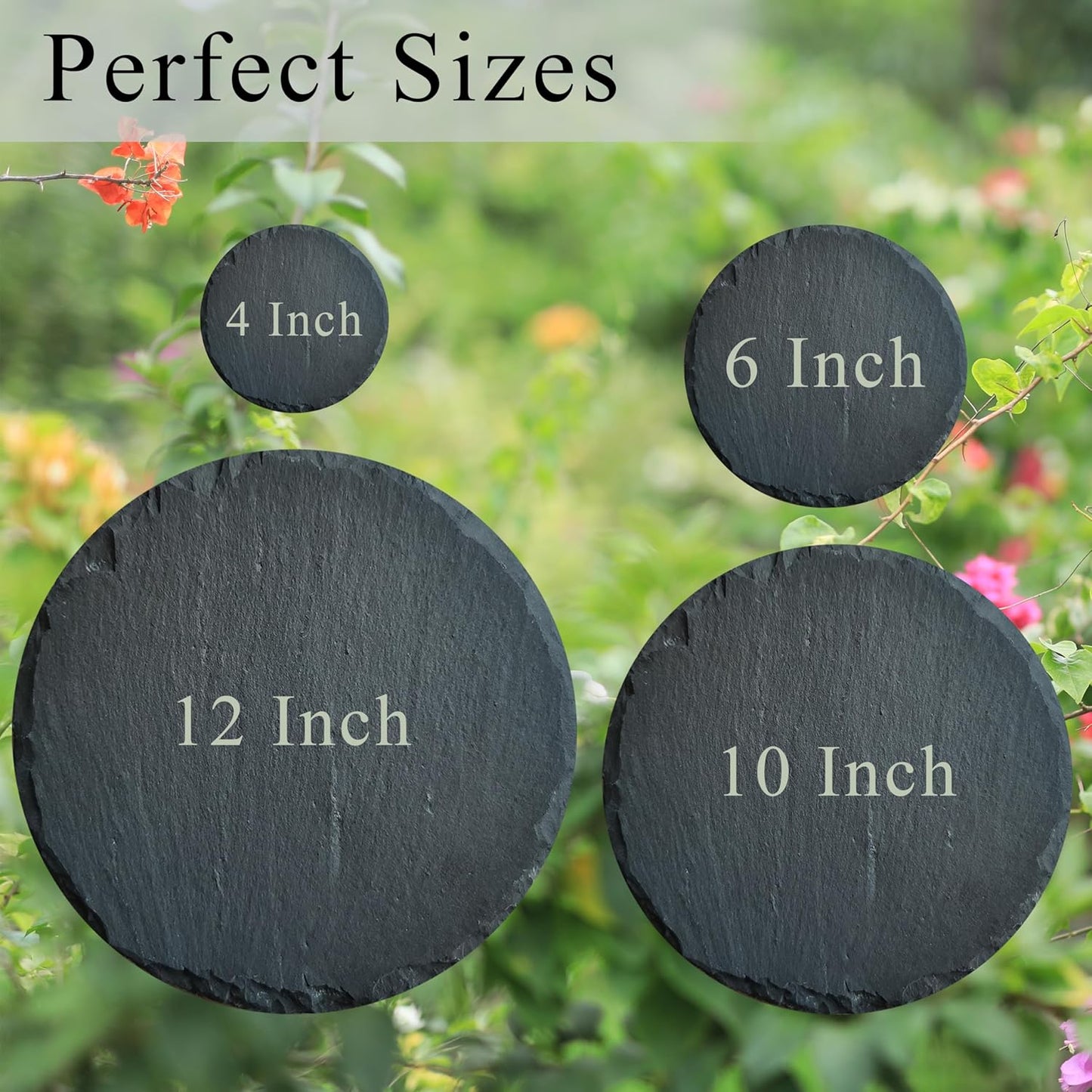 Personalized Pet Memorial Stone for Dogs and Cats | Custom Laser-Etched Weatherproof Garden Grave Marker | Natural Stone Bereavement Headstone Sympathy Gift | 4, 6, 10, or 12 Inch Heart or Circle Shape (A6)-VerdiqueGarden