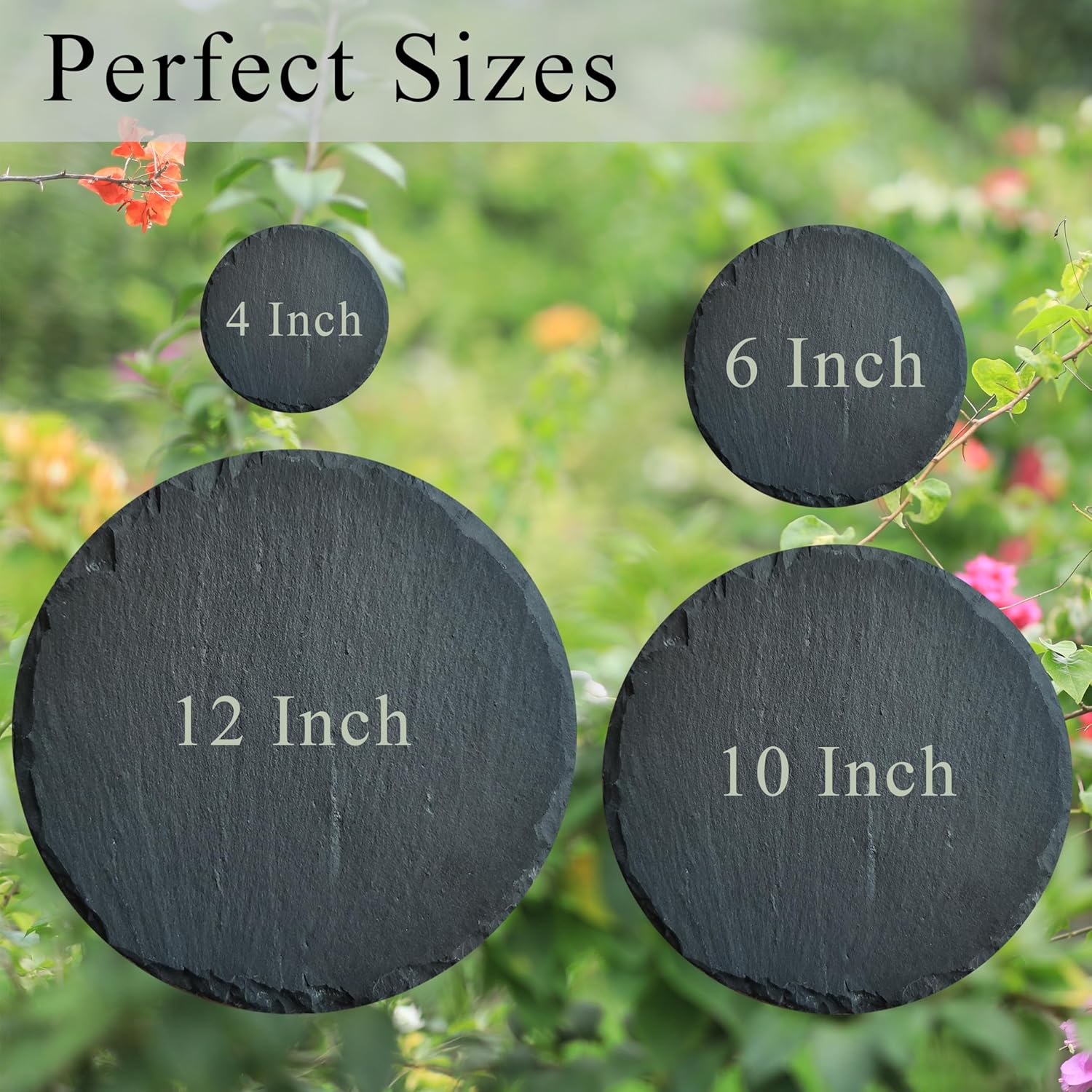 Personalized Pet Memorial Stone for Dogs and Cats | Custom Laser-Etched Weatherproof Garden Grave Marker | Natural Stone Bereavement Headstone Sympathy Gift | 4, 6, 10, or 12 Inch Heart or Circle Shape (A10)-VerdiqueGarden