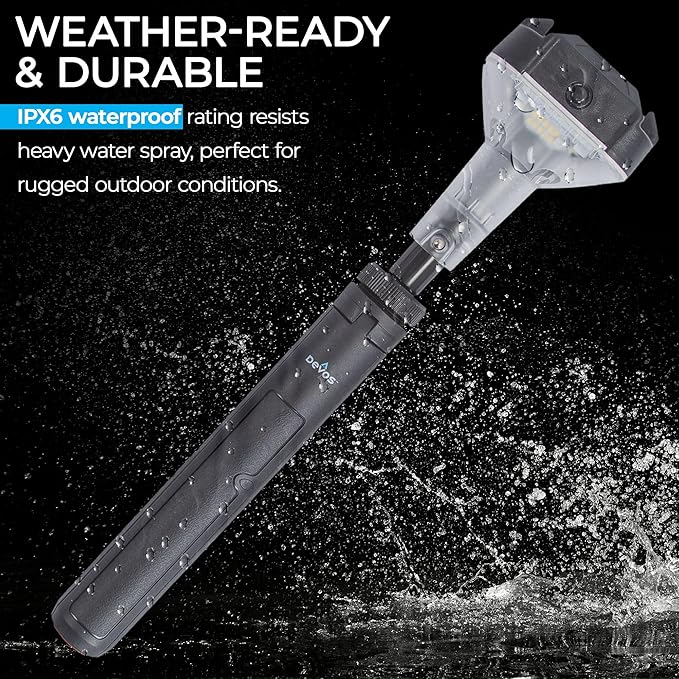 DEVOS - LIGHTRANGER 800 Mini Telescoping Camp Light, 4.5 Tall with 800 Lumens, Ultra Compact & Portable, Rechargeable LED Lantern, Up to 30-Hour Runtime, 1 Year Warranty, Includes Carry Case-VerdiqueGarden