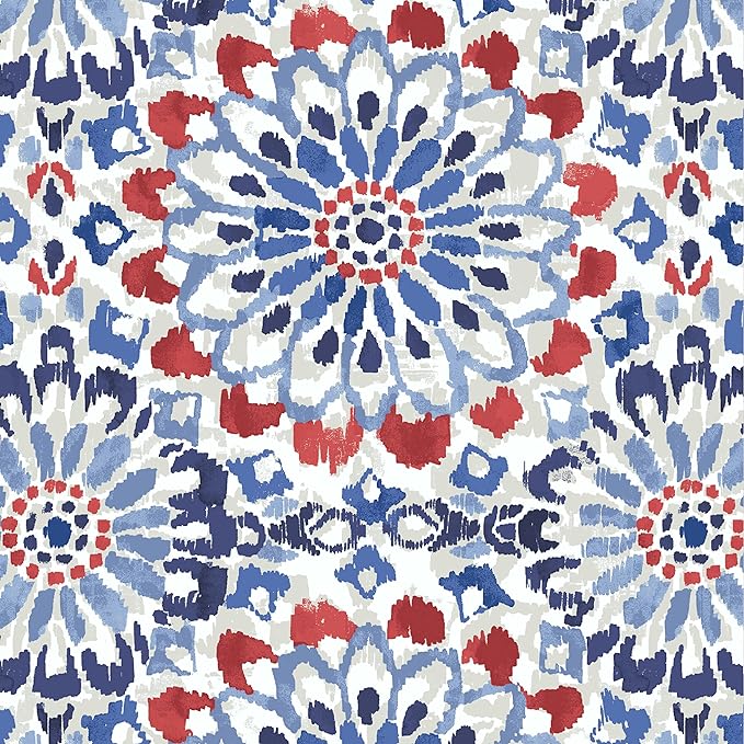 Arden Indoor/Outdoor Foam Seat Pad, 2 Pack, 17 x 16, Patio Cushion, Water Repellent, Fade Resistant, Foam Cushion Clark Blue-VerdiqueGarden