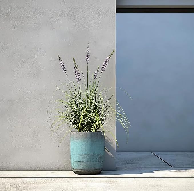 Artificial Plant 35in(1pack) Tall Artificial Lavender Plant,Faux Plants Indoor Home Decorative Artificial Plants & Flowers in Pot Fake Plant, House Plant Indoor-VerdiqueGarden