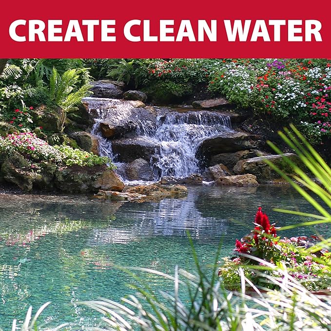 The Pond Guy Straw Barley Bale for Water Gardens, Fountains & Small Koi Ponds, Natural Clarifier, Simple & Easy to Use Pond Maintenance, 1-Pound Bale-VerdiqueGarden