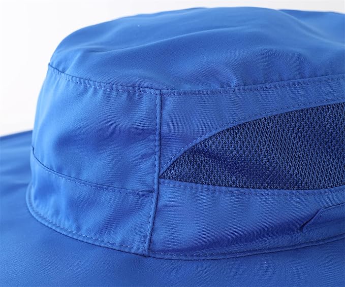 Connectyle Women's UPF 50+ Sun Hat UV Protection Wide Brim Bucket Hat Summer Beach Hats Fishing Hiking Outdoor Safari Hats-VerdiqueGarden
