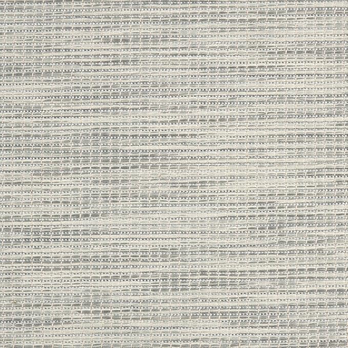 Nourison Home Positano 9' x 12' Light Grey Modern Indoor/Outdoor Rug Polypropylene-VerdiqueGarden