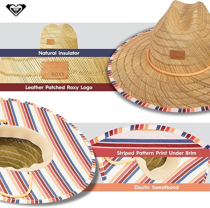 Roxy Women's Tomboy Straw Hat-VerdiqueGarden