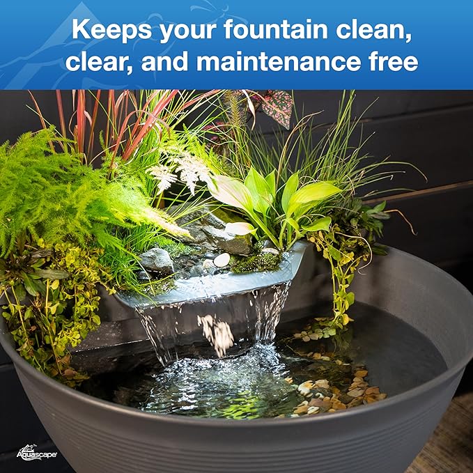 Aquascape AquaGarden Pond and Fountain Maintenance Water Treatment, 4-in-1, 4 oz, 96098-VerdiqueGarden