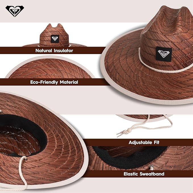 Roxy Women's Tomboy Straw Hat-VerdiqueGarden