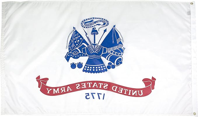 FlagSource U.S. Army Nylon Military Flag, Made in The USA, 2x3'-VerdiqueGarden