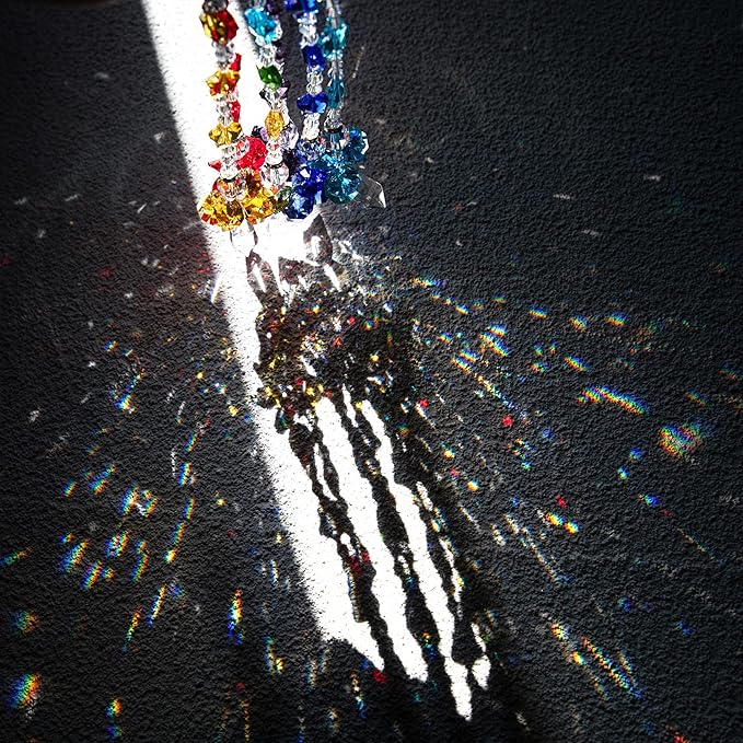 Crystalsuncatcher Crystal Glass Guardian Angel Rainbow Maker Collection Suncather,Set of 7-VerdiqueGarden