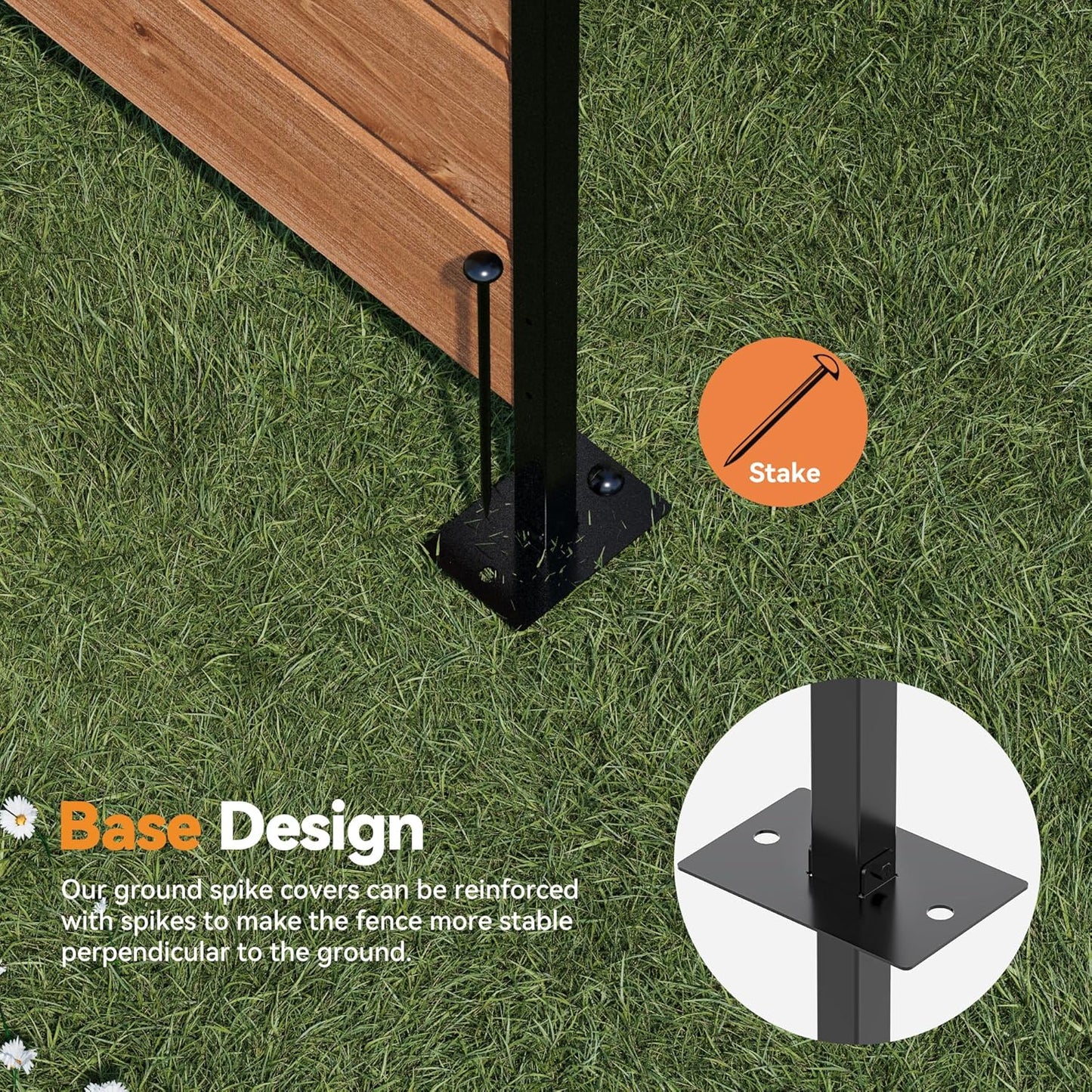 Modern Shade 5' x 3' Wood Privacy Fence Screen (3 Panel) Natural Cedar Wood, Outdoor Privacy Fence Panel for Deck Balcony, Conceals Trash Cans Air Conditioner, Ultimate Fence Privacy Screen-VerdiqueGarden