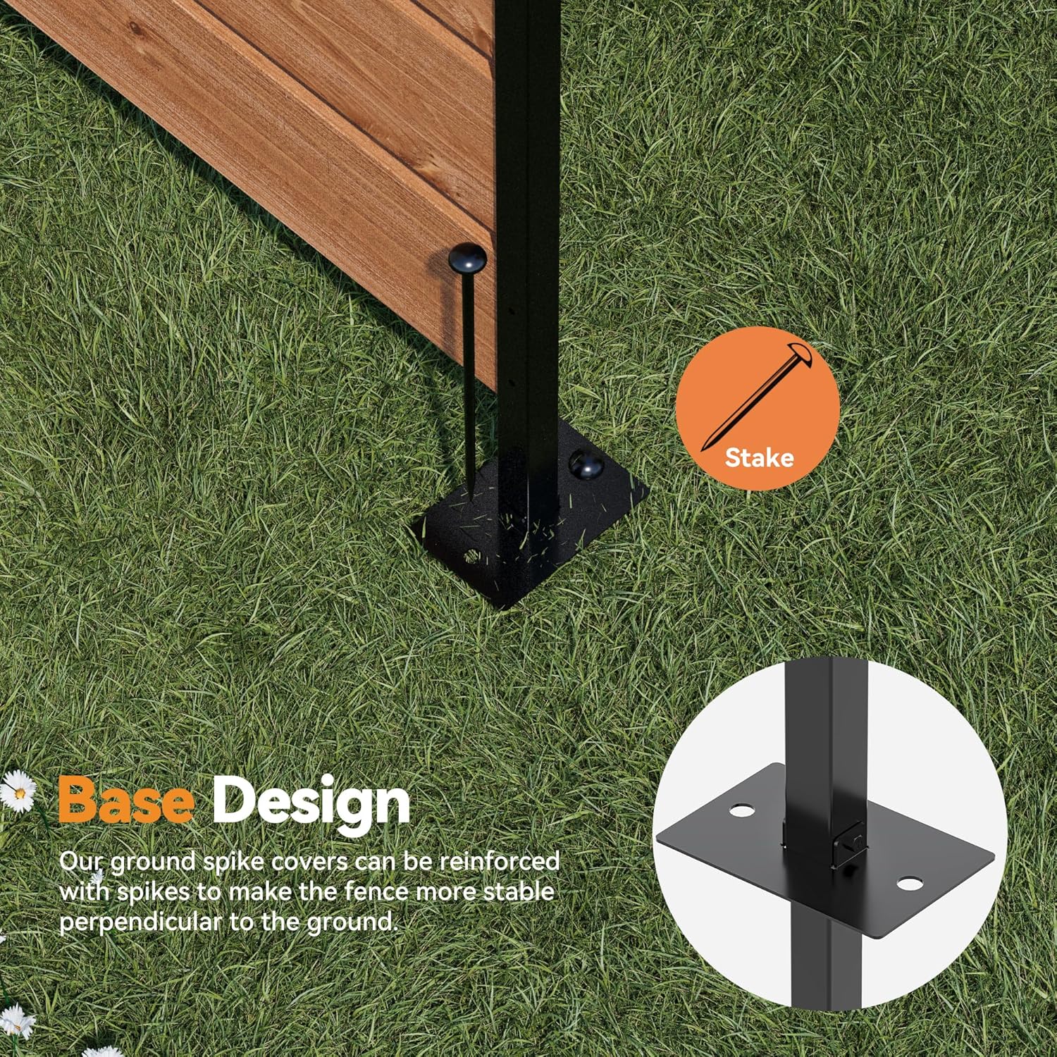 Modern Shade 5' x 3' Wood Privacy Fence Screen (3 Panel) Natural Cedar Wood, Outdoor Privacy Fence Panel for Deck Balcony, Conceals Trash Cans Air Conditioner, Ultimate Fence Privacy Screen-VerdiqueGarden