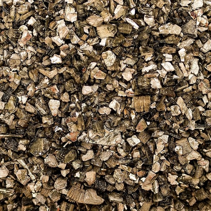 Horticultural Organic Vermiculite by GARDENERA - Medium Grade - Natural Soil Additive for Potted Plants, Orchids, Hydroponics, Terrariums (4 Quart)-VerdiqueGarden